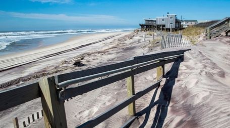 2018 file photo of Davis Park Beach at