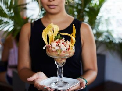 The ceviche, Puerto Plata, Freeport, July 16, 2021.