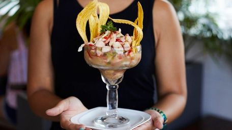 The ceviche at Puerto Plata Seafood on the