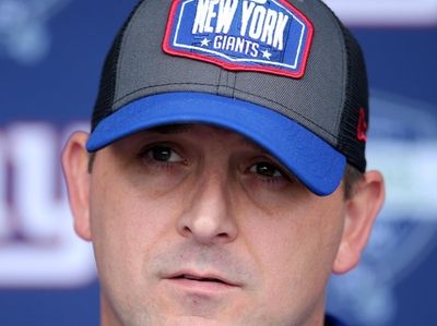 New York Giants head coach Joe Judge speaks