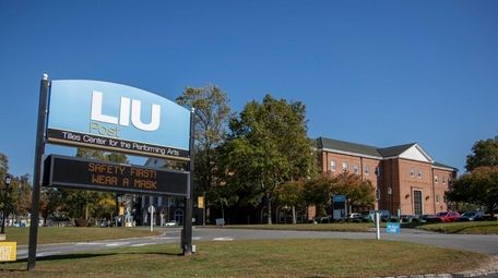 LIU Post in Brookville is pictured in October