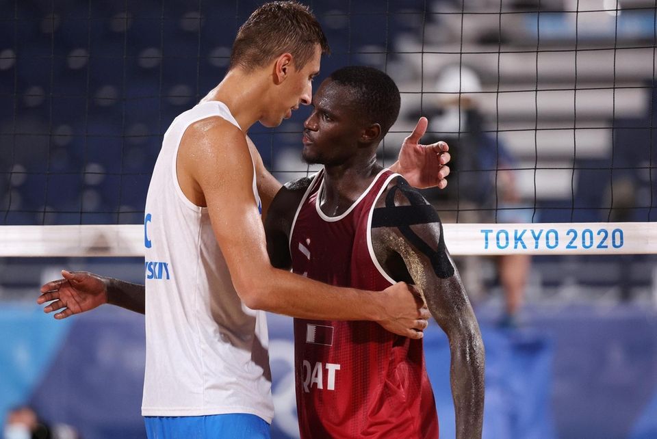 TOKYO, JAPAN - AUGUST 05: Cherif Younousse #1