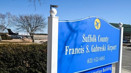 Francis S. Gabreski Airport in Westhampton Beach will