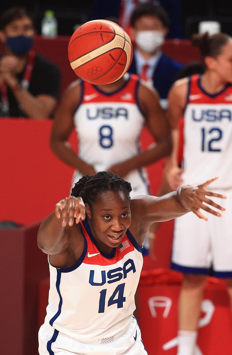SAITAMA, JAPAN - AUGUST 08: Tina Charles #14