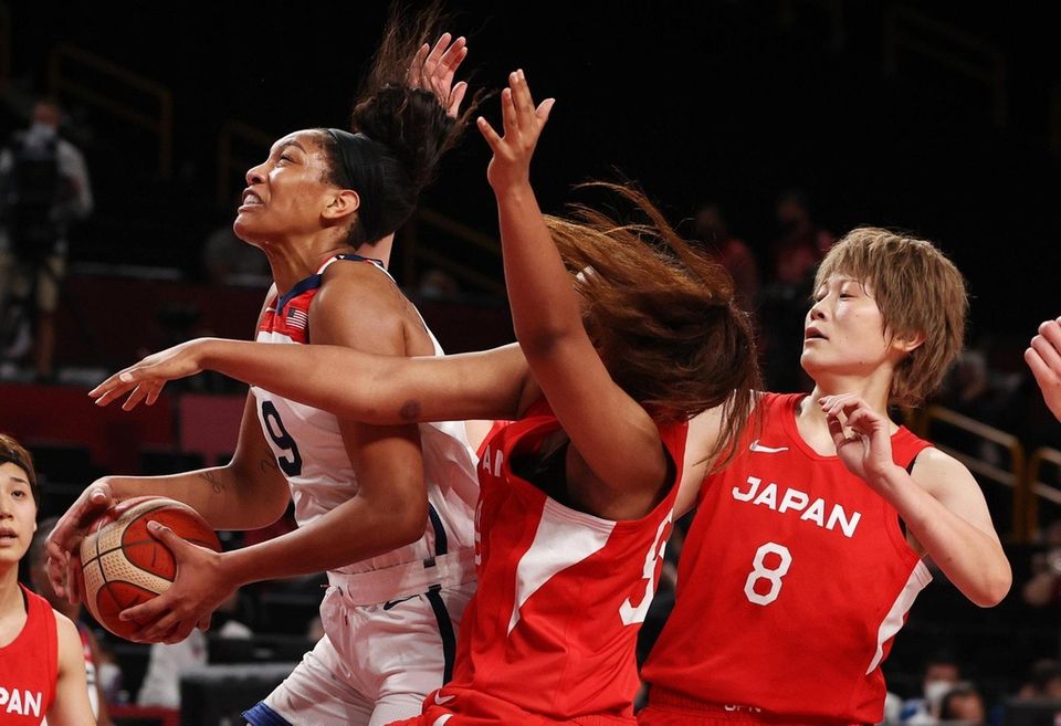 SAITAMA, JAPAN - AUGUST 08: A'Ja Wilson #9