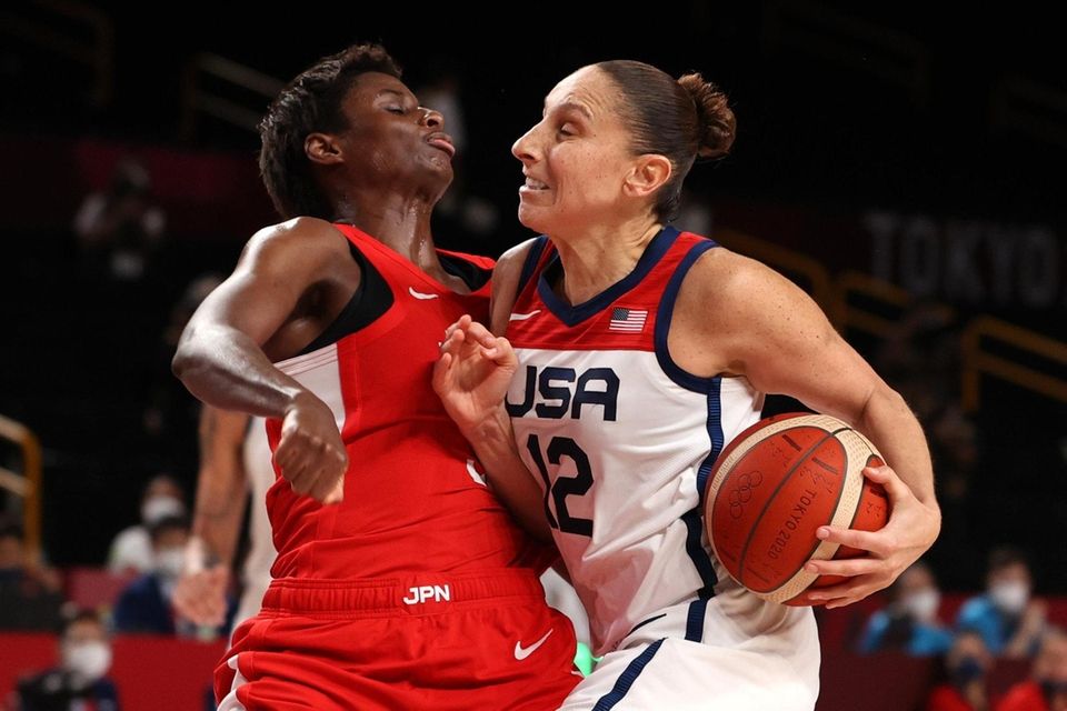 SAITAMA, JAPAN - AUGUST 08: Diana Taurasi #12