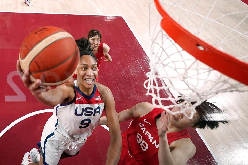 SAITAMA, JAPAN - AUGUST 08: A'Ja Wilson #9