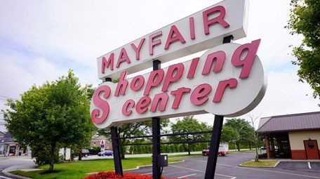 The Jericho Turnpike shopping center used to be