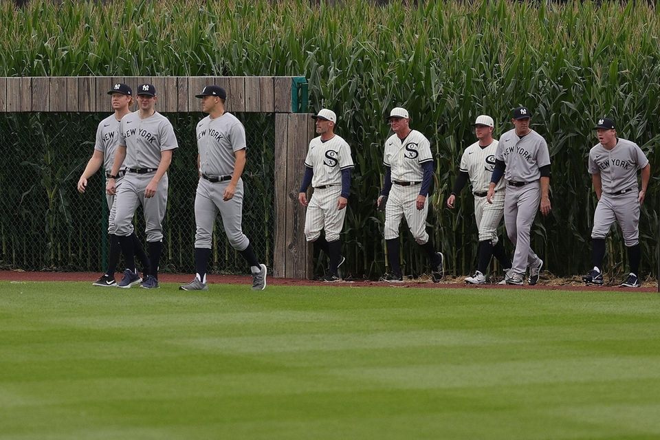 Members of the Chicago White Sox and the