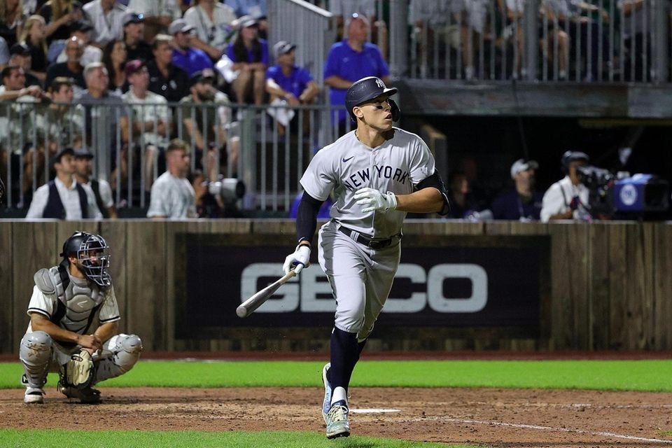 Aaron Judge #99 of the New York Yankees