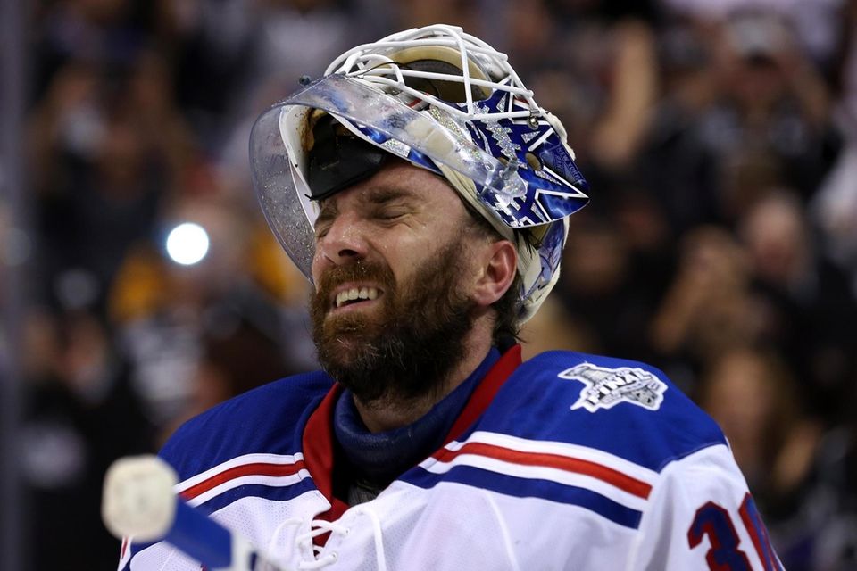 LOS ANGELES, CA - JUNE 13: Henrik Lundqvist