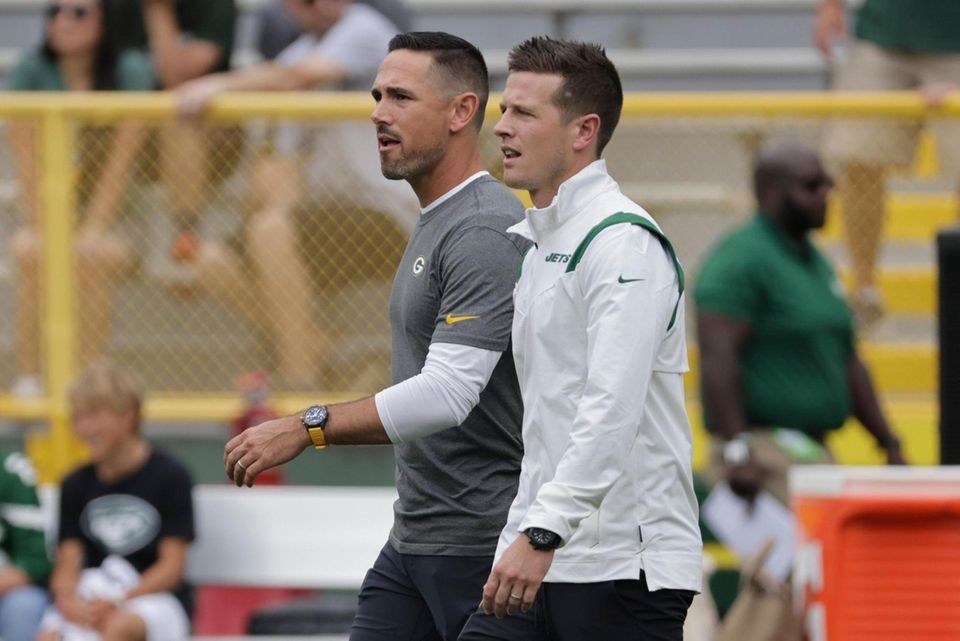 Green Bay Packers head coach Matt LaFleur talks