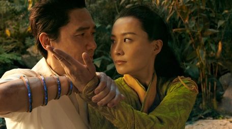 (L-R): Wenwu (Tony Leung) and Ying Li (Fala