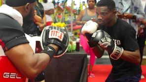 Boxer Titus Williams talks about what it's like getting