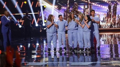 "America's Got Talent" host Terry Crews salutes members