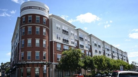 Exterior of 303 Main St. in Hempstead.