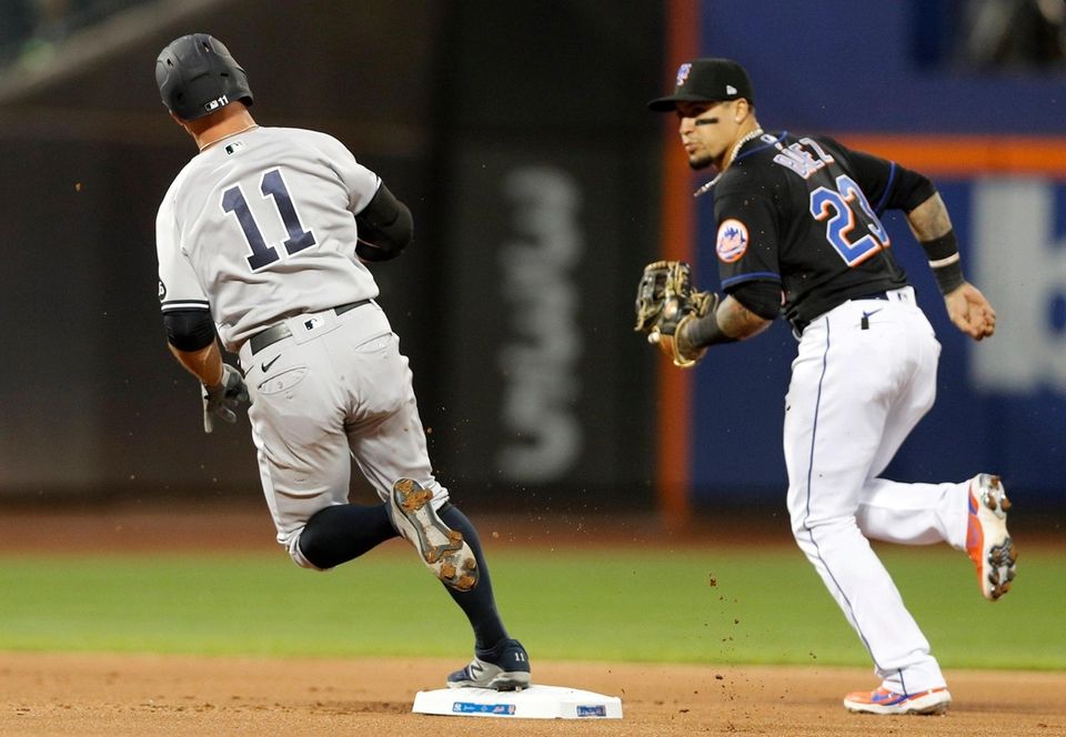 Brett Gardner #11 of the New York Yankees