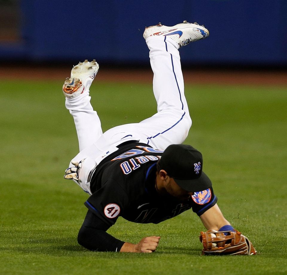 Michael Conforto #30 of the New York Mets