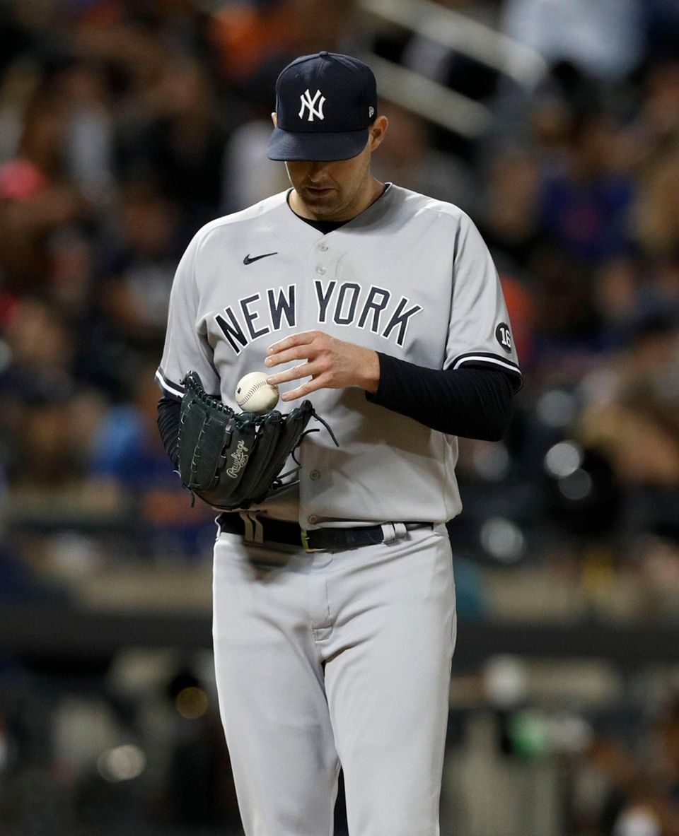 Jordan Montgomery #47 of the New York Yankees