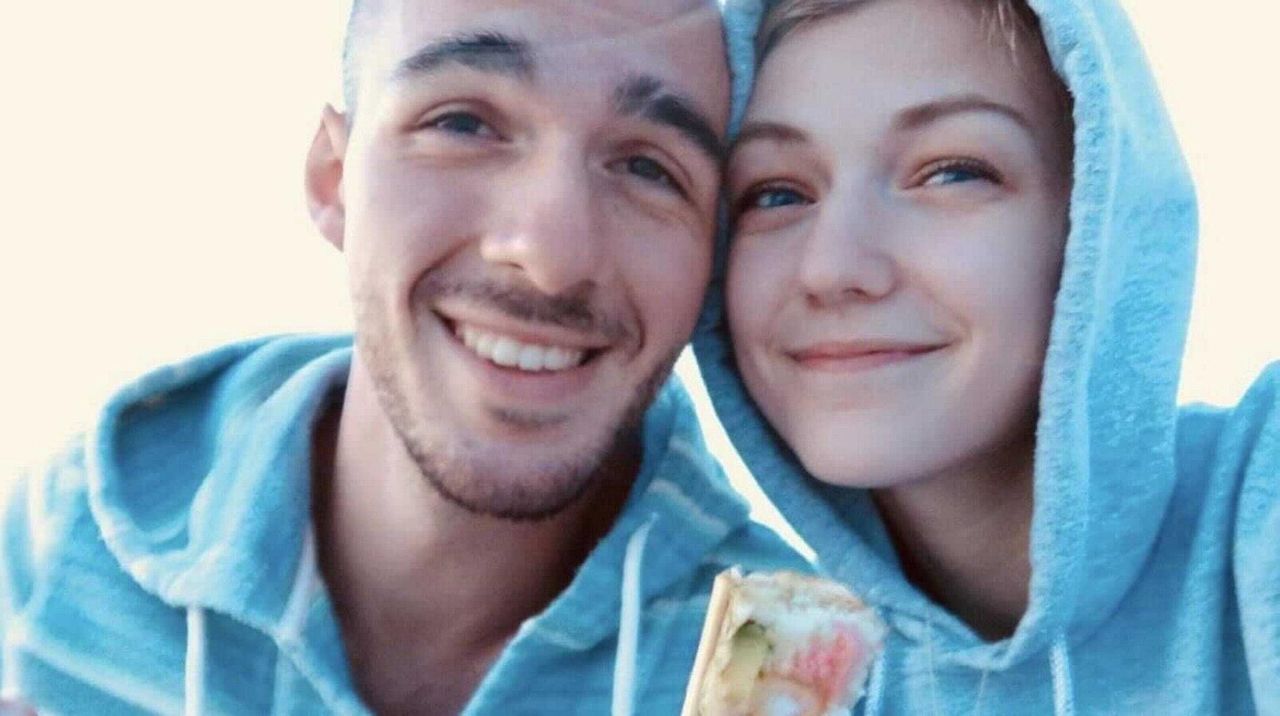 Brian Laundrie and Gabrielle Petito in a photo