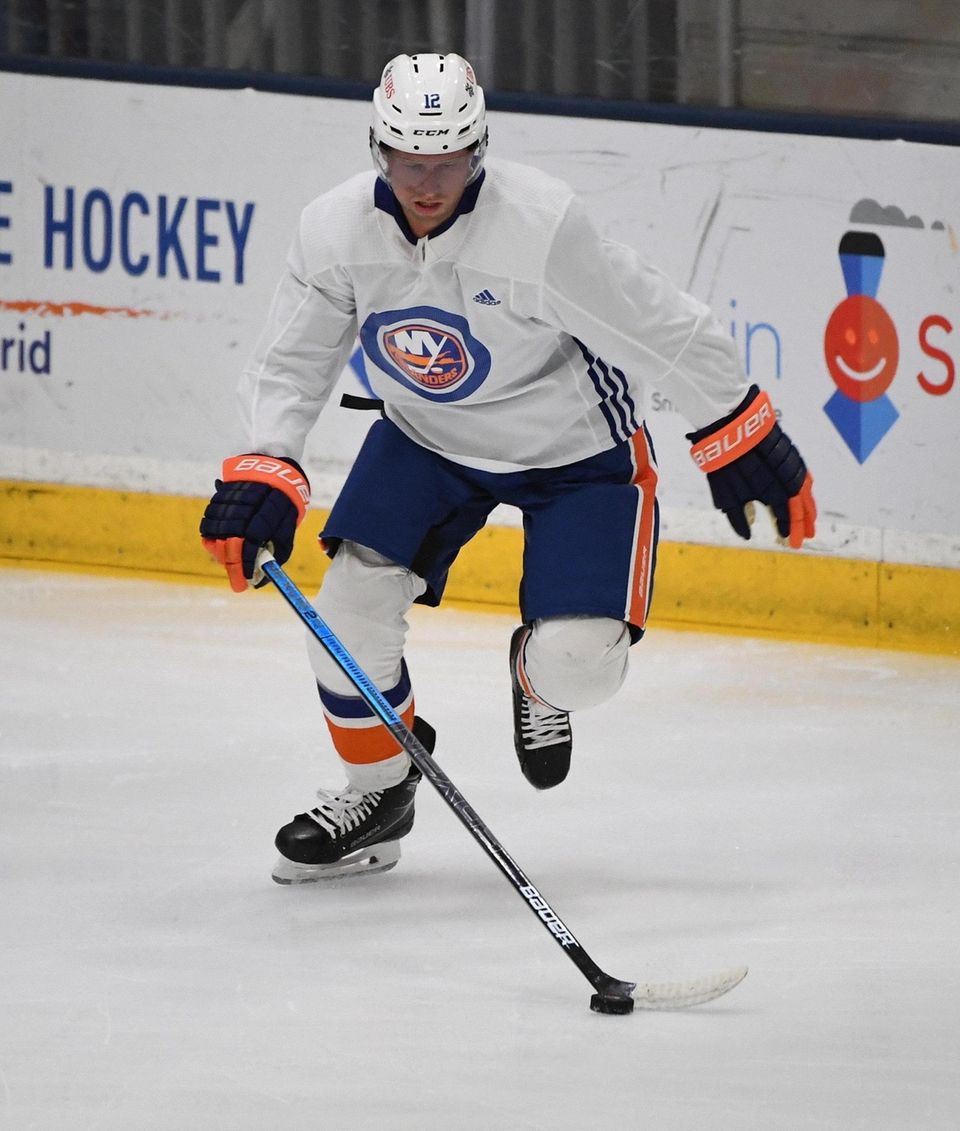 New York Islanders center Josh Bailey skates during