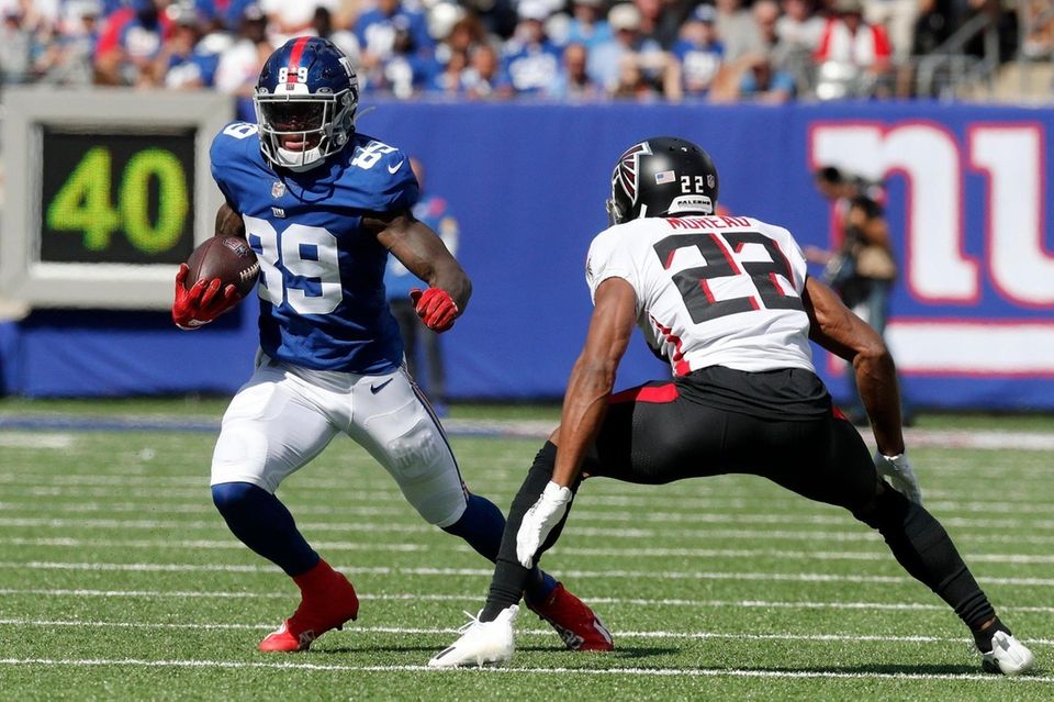 Kadarius Toney #89 of the New York Giants