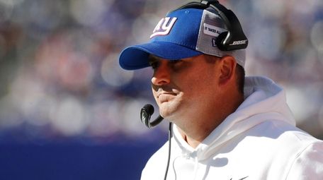 Head coach Joe Judge of the New York