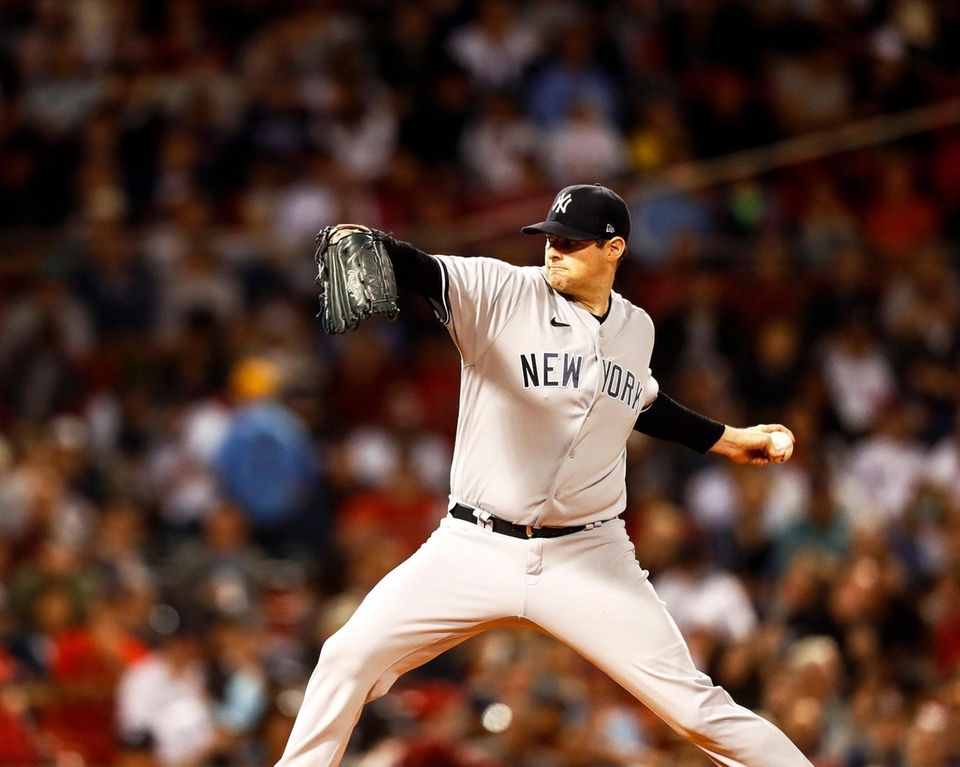 BOSTON, MASSACHUSETTS - SEPTEMBER 26: Starter Jordan Montgomery