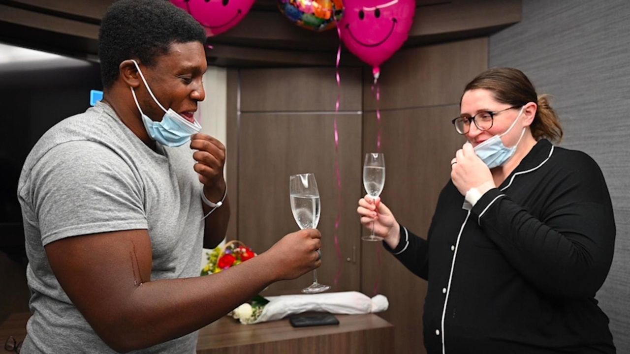 Melani Maxwell and David Cesar's wedding didn't exactly