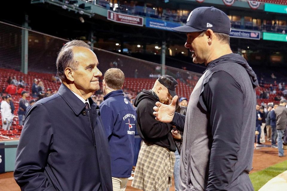 BOSTON, MASSACHUSETTS - OCTOBER 05: Joe Torre, Major