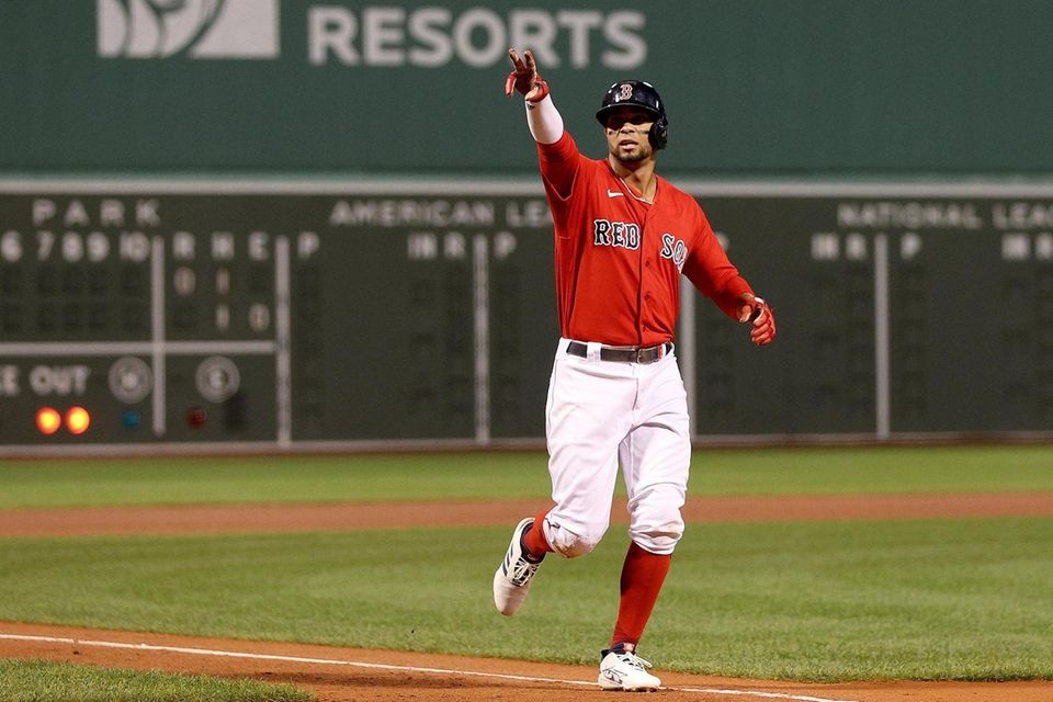 Xander Bogaerts #2 of the Boston Red Sox