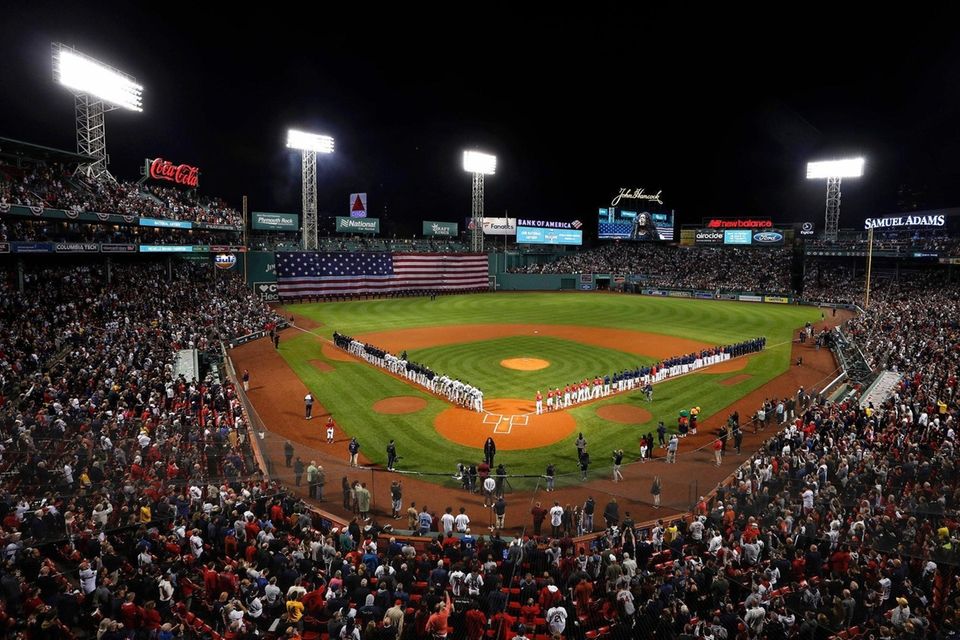 BOSTON, MASSACHUSETTS - OCTOBER 05: A general view