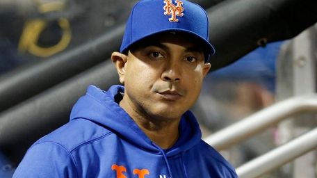 Manager Luis Rojas of the New York Mets