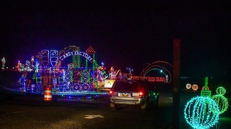 The Smith Point Holiday Light Show is sponsored