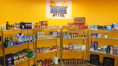 NYIT stocked its new Grizzly Cupboard Pantry with