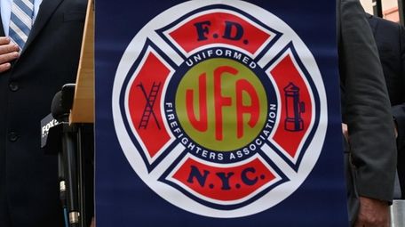 Uniformed Firefighters Association of New York City logo.
