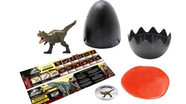 Dinosaur fans may collect the more than 30