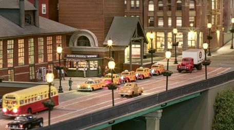 The centerpiece of the West Island Model Railroad