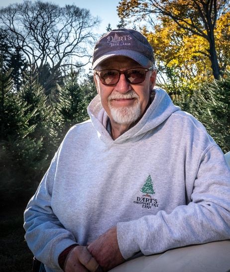 The owner of Darts Christmas Tree Farm in