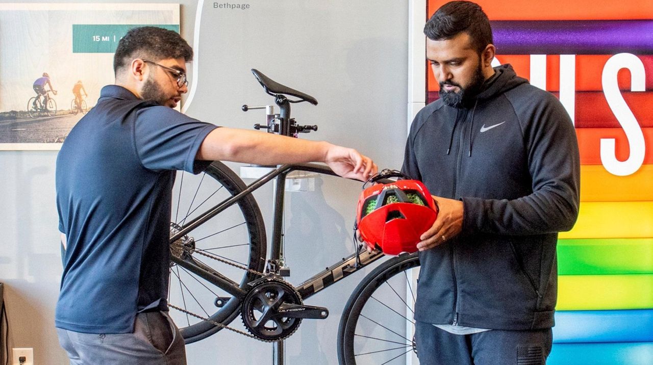 Bike riders like Abdul Siddiquee, of Bethpage, know