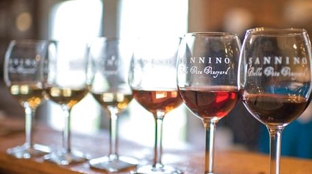 Sannino Vineyard in Cutchogue offers a "VIP" wine