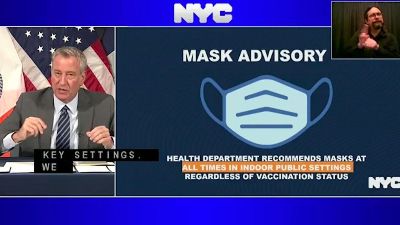 The New York City Health department said they