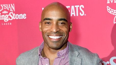 Tiki Barber attends the MCM x Rolling Pre-Super