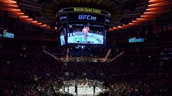 A general view of UFC 244 at Madison