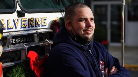 Volunteer firefighter Brian Saphire was diagnosed with brain