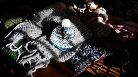Professional knitter Kate Preston's collection of custom-knit baby