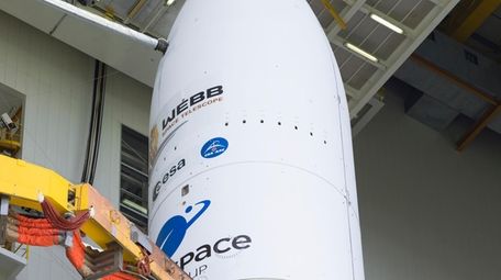 Arianespace's Ariane 5 rocket with NASA's James Webb