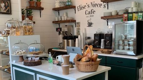 Elise's Niece's Cafe opened behind Back In Time