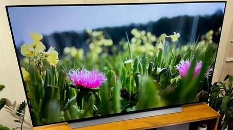 The LG OLEDC1P TV boasts perfect black levels,