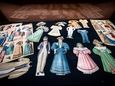 Paper dolls shown at the opening day of
